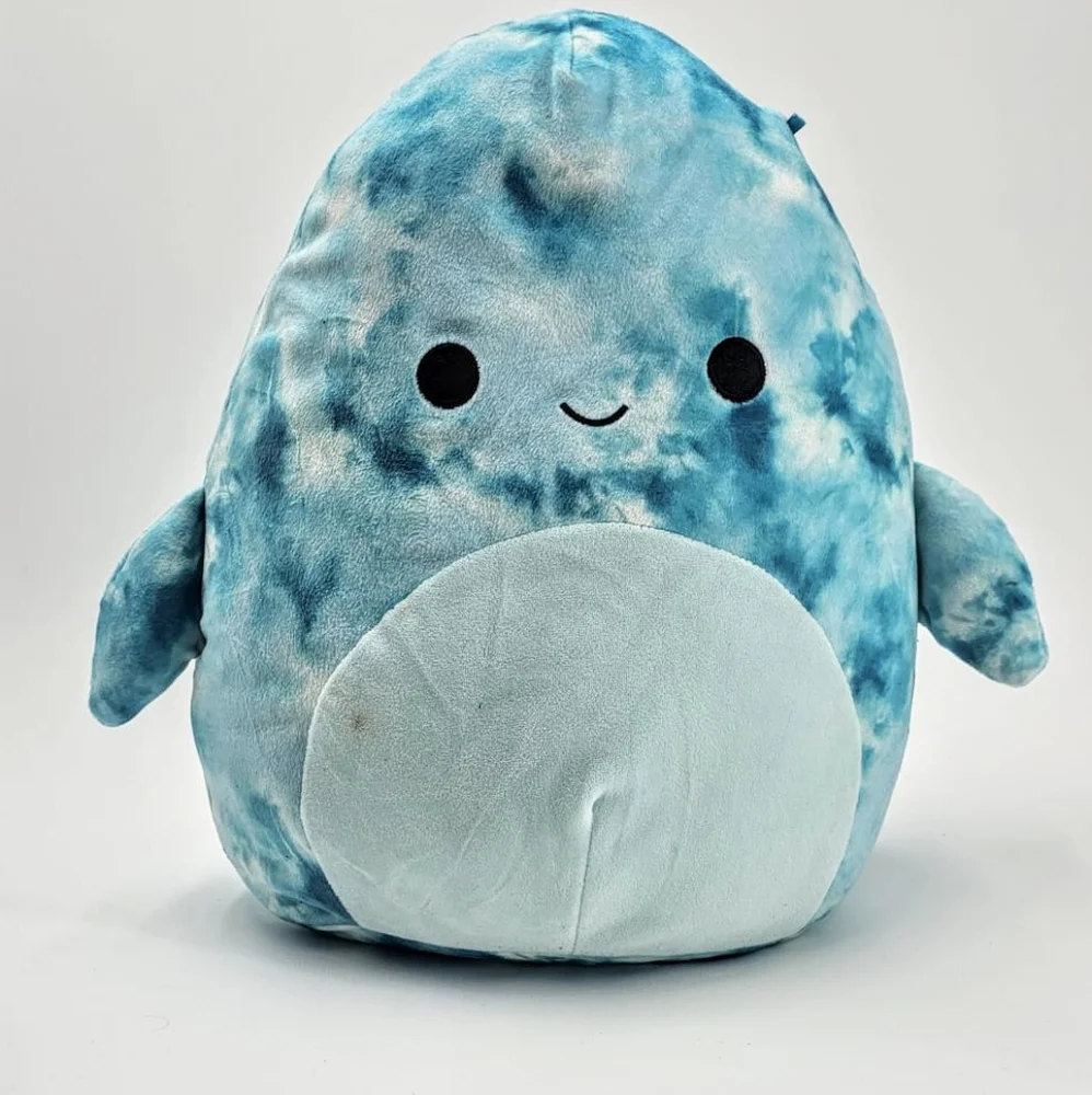 Squishmallow Blue Tie-Dye Plush Toy - Picture 4 of 4